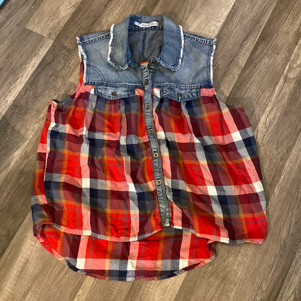 Cupids diary sleeveless shirt